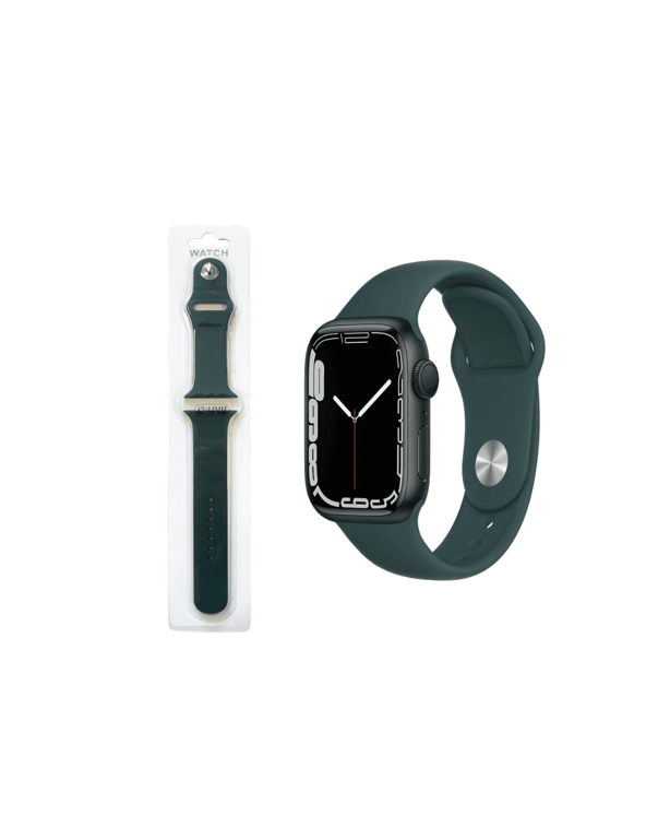 Band for Smart Watch - Green Silicone