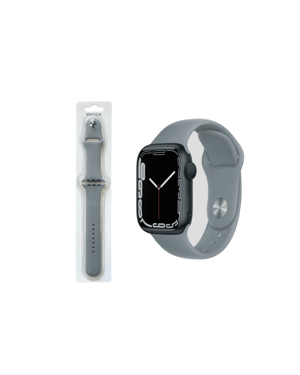 Band for Smart Watch - Grey Silicone