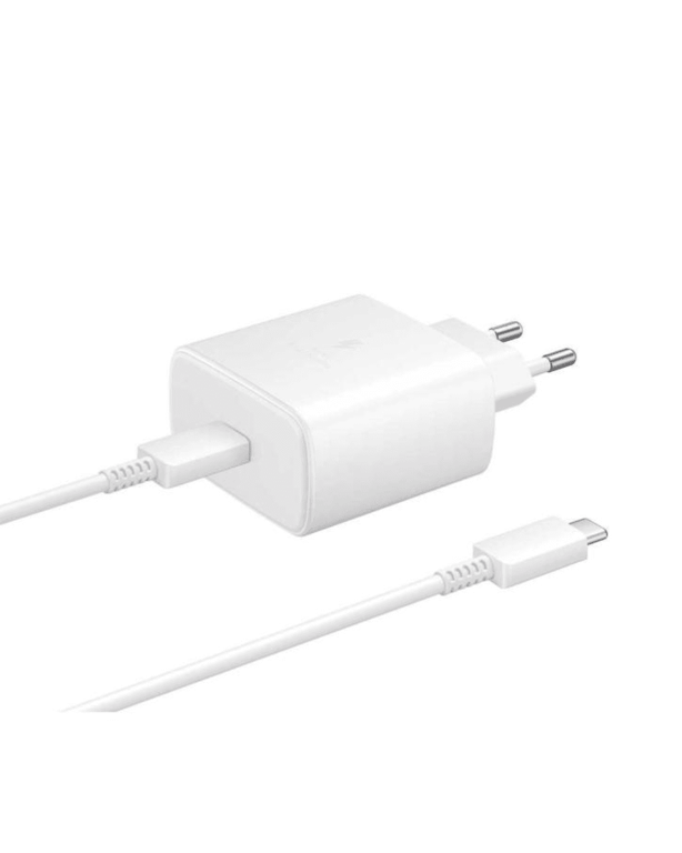 Samsung USB-C 45W PD адаптер Fast Charging 3.0A + кабел