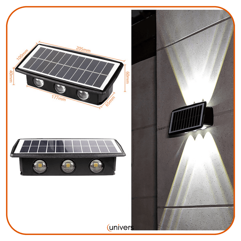 Соларна декоративна светлина 6Led