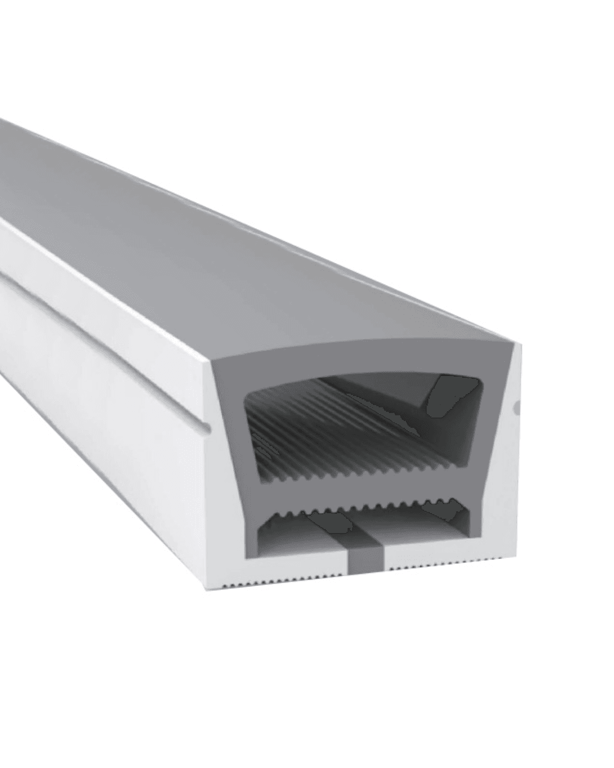 Силиконски флексибилен 20x10mm канал за LED лента